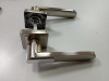 Комплект ручек S-Locked А-117-R SN/CP сатин (квадрат) (20шт) (К+)