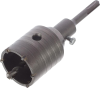 Коронка по бетону 50*М16/6 резцов с переходником SDS + "MOS-DISTAR"