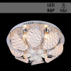 Люстра Y0931/500 хром 6х60Вт E14 LED-RBP ПДУ d500 QH19