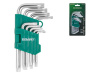 Набор ключей TORX T10-T50 (9шт) коротких ВОЛАТ (11025-09) (СТИ)