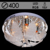 Люстра 5967/400 хром 4х40Вт E14 LED RGB ПДУ d400 SDA19