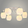 Люстра 07030/6 WH+CH белый+хром 6x40Вт E27 d600 h230 GNV23