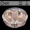 Люстра 5377/400 CR хром 4х40Вт E14 LED-RGB ПДУ d400 ЛГР16