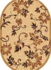 Ковер LAGUNA d353 (1х2м) овал беж. (MERINOS/Россия)