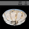 Люстра 5078/500 CR хром 5х40Вт E14 LED-RGB ПДУ d500 ЛГР17