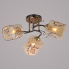 Люстра 06262/3 FGD+BK золото+черный 3x40Вт E27 d460 h230 GAN20