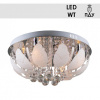 Люстра S1188/400 хром 4х60Вт E14 LED-WTi ПДУ d400