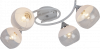 Люстра AU11604/4 WH+CR белый+хром 4х60Вт Е27 630*280*180 