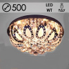 Люстра 5743/500 CR хром 5х40Вт E14 LED-WT ПДУ d500 SDA19