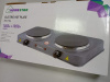 Плитка электрическая 2-комф. HOMESTAR HS-1104 блин черная