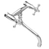 Смеситель д/я кухни Quartz 9893 (НВ31) керам. кран-буксы 1/2" хром (566-016)