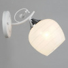 Бра C1411/1W WT+CR белый+хром 1х60Вт E27 h180