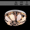 Люстра Y0704/400 хром 4х60Вт E14 LED-RBP ПДУ d400 QH19 МР3