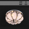 Люстра Y0887/400 хром 4х60Вт E14 LED-RBP ПДУ d400 QH19