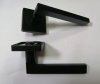 Комплект ручек S-Locked А-124 BL/BL мат.черный (квадрат) (30шт) (К+)