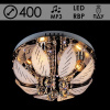 Люстра Y0855/400 хром 4х60Вт E14 LED-RBP ПДУ d400 QH19 МР3
