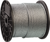 Трос стальной оцинк D 1.0мм 1*7 (500м) (КМП)