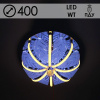Люстра 70112/400 хром 4х40Вт E27 LED-WT+WT ПДУ d400 LNGSH19