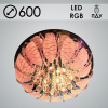 Люстра 5953/600 CR хром 8х40Вт E14 LED RGB ПДУ d600 SDA19