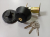 Замок-задвижка врез. б/руч. D1 BL черный матовый кл./фикс. (24шт)