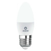 Лампа св/д СВЕЧА  5,0Вт Е27 4000К 220В (LED-C37-5W-E27-W) пластик+алюм. TANGO ВКЛЮЧАЙ