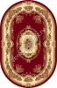 Ковер VALENCIA D007 (1,2х2м) овал красн. (MERINOS/Россия)