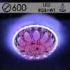 Люстра 70222/600 хром 8х40Вт E27 LED-WT+RGB ПДУ d600 LNGSH19