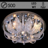 Люстра 55545/500 CR хром 5х40Вт E14 LED-WT ПДУ d500 SDA20