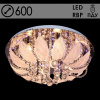 Люстра 55586/600 CR хром 8х40Вт E14 LED-RBP ПДУ d600 h270