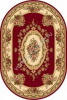 Ковер VALENCIA D010 (0,6х1,1м) овал красн. (MERINOS/Россия)