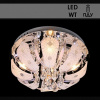 Люстра Y0895/400 хром 4х40Вт E14 LED WT ПДУ d400