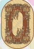 Ковер ВИКТОРИЯ В095V (1,8х2,55м) овал 30 (KALINKA/Россия)