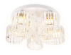 Люстра X005/600 CR хром E14 LED-WT ПДУ d600 (КЗ)
