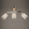 Люстра A3371/3 FGD+WT золото+белый 3x40Вт E27 d520 h300 crst QH20