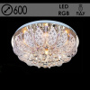 Люстра 5844/600 CR хром 8х40Вт E14 LED RGB ПДУ d600 SDA19