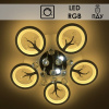 Люстра 55069/5 2х90Вт LED 4000-6500К ПДУ d610 SDA19