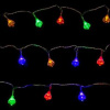 Гирлянда электр. 5м, 50LED, пластик, разноцв. ламп, 8 режимов, "Шарики" СНОУ БУМ