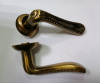 Комплект ручек S-Locked А-201 CF кофе гладкая розетка (20шт) (К+)