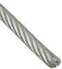 Трос стальной в изоляции ПВХ D 2/3мм 6х7+FC (250м) (КМП)