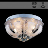 Люстра 76521/400 хром 4х60Вт E27 LED-WT ПДУ d400 HN18