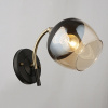 Бра N3801/1W AB+BK бронза+черный 1x40Вт E27 h160 QH20
