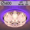 Люстра 5686/600 CR хром 8х40Вт E14 LED WT-Blue ПДУ d600 SDA19