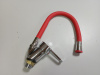 Смеситель для кухни LIMARD L7020-48A гнущийся картридж (red) красный (КТ) (12шт) (2шт в кор)