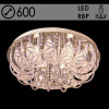 Люстра 55652/600 CR хром 8х40Вт E14 LED-RBP ПДУ d600 h270 SDA22