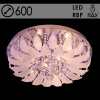 Люстра 55587/600 CR хром 8х40Вт E14 LED-RBP ПДУ d600 h270