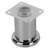 Опора мебельная MARLOK 50х80мм хром (034167)