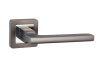 Комплект ручек S-Locked А-120-P MBN/CP графит/хром (квадрат) (20шт) (К+)