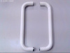 Комплект ручек АПЕКС НС-1001-25/300 W белый для узкопроф. дверей