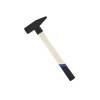 Молоток  500г слесарный квадратный боек дер. рукоятка VERTEXTOOLS (ГИТ) (10-15-500)