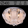 Люстра 5665/400 CR хром 4х60Вт E14 ПДУ LED WT d400 MP3 SDA19